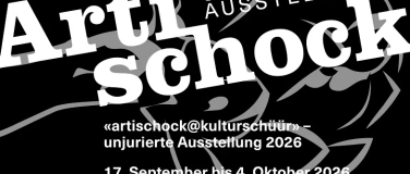 Event-Image for '&ldquo;artischock@kultursch&uuml;&uuml;r&rdquo; &ndash; unjurierte Ausstellung 2026'