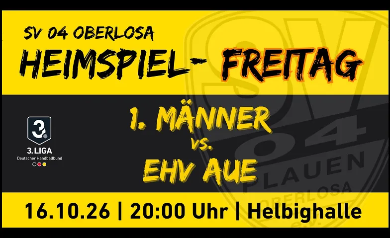 Event-Image for 'Heimspiel SV 04 Plauen-Oberlosa vs. EHV Aue'