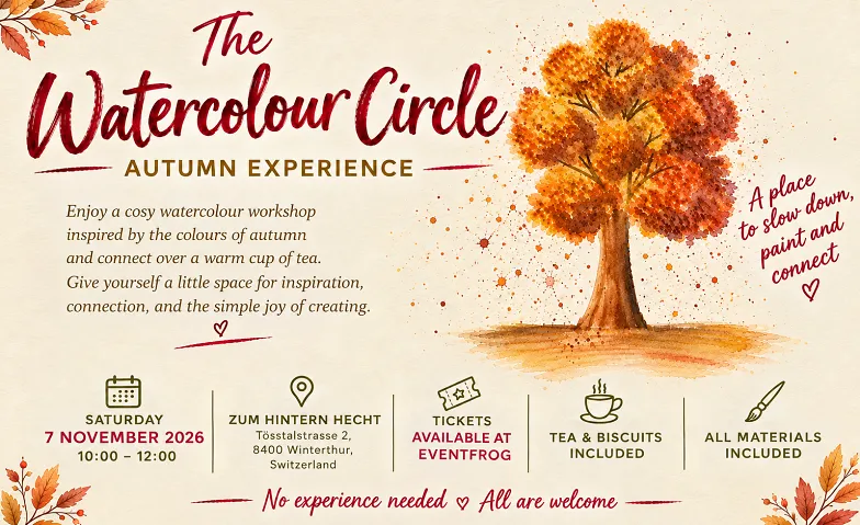The Watercolour Circle - Autumn Experience, Cours & Séminaires / Art & Culture, Zum Hinteren Hecht