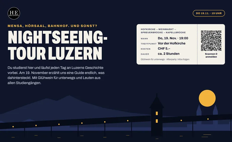 Nightseeing-Tour Luzern, Führungen & Vorträge / Stadtführung, Hofkirche St. Leodegar