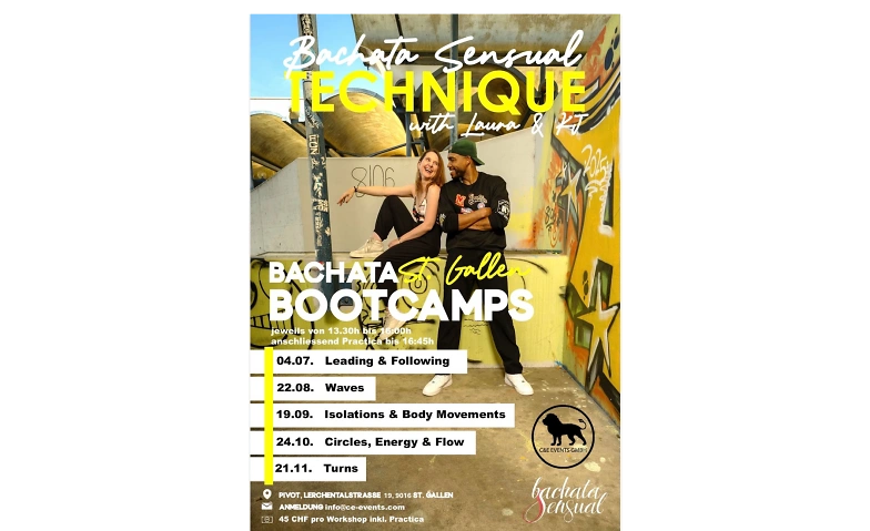 BACHATA SENSUAL BOOTCAMP  & Bachata Village Party mit WS