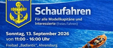 Event-Image for 'Schaufahren f&uuml;r Modellbootkapit&auml;ne Im Freibad'