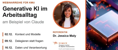 Event-Image for 'Generative KI im Arbeitsalltag am Beispiel von Claude #2'