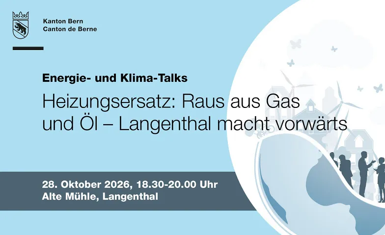 Energie- und Klimatalk: Heizungsersatz - Raus aus Gas und Öl, Führungen & Vorträge / Diskussion & Debatte, Alte Mühle Langenthal