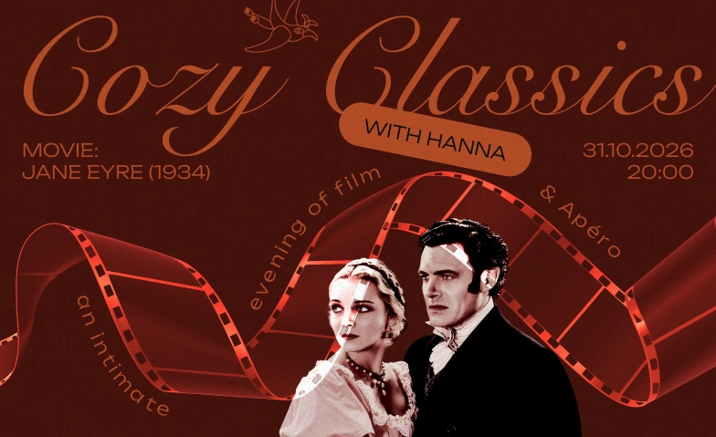 Discovering the Classics. Classic Cinema Evening: Jane Eyre, Readings & Literature / Storytelling & Fairy Tales, Cozy Place