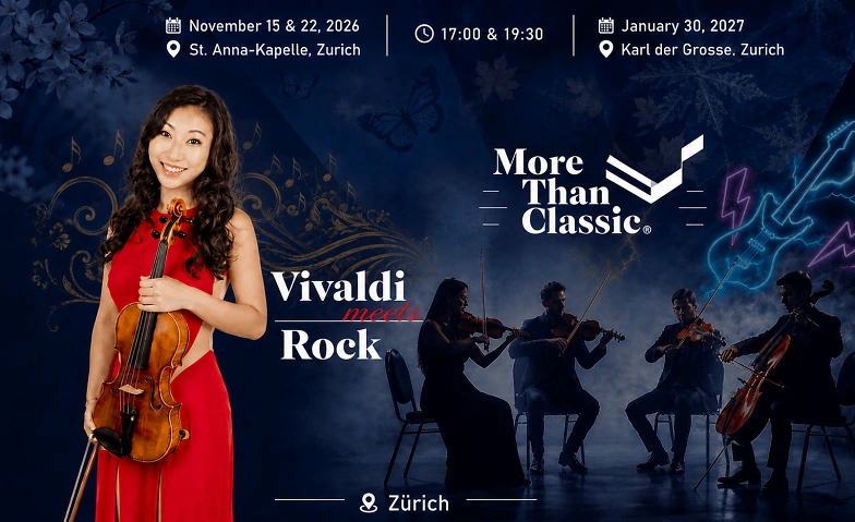 Vivaldi meets Rock - Vier Jahreszeiten &amp; Rockklassiker 19:30 Billets