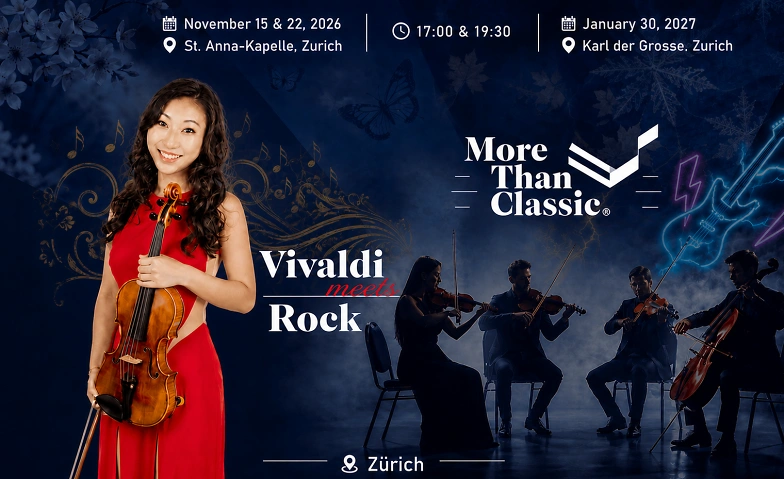 Vivaldi meets Rock - Vier Jahreszeiten &amp; Rockklassiker 17:00 Billets