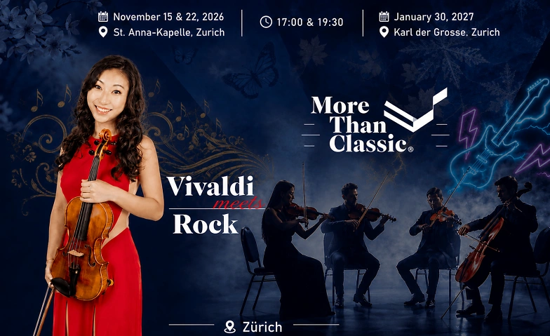 Vivaldi meets Rock - Vier Jahreszeiten &amp; Rockklassiker 17:00 Billets