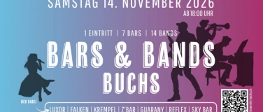 Event-Image for 'Bars & Bands Buchs'