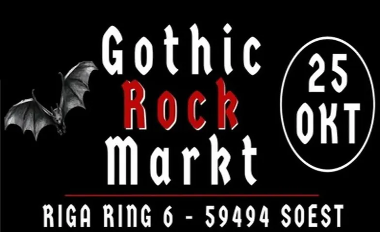 Indoor Gothic Rock Markt in der Halle 4 in Soest