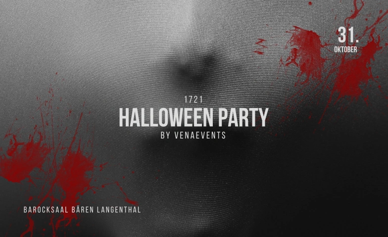 1721 Halloween Special B&auml;ren Langenthal &ndash; Hotel & Restaurant, Sankt Urbanstrasse 1, 4900 Langenthal, CH, Sankt Urbanstrasse 1, 4900 Langenthal Billets