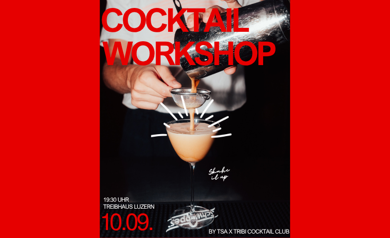 Cocktailworkshop TSA x Tribi Cocktail Club
