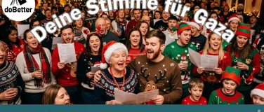 Event-Image for 'Deine Stimme f&uuml;r Gaza: Benefiz-Weihnachtslieder-Singalong'