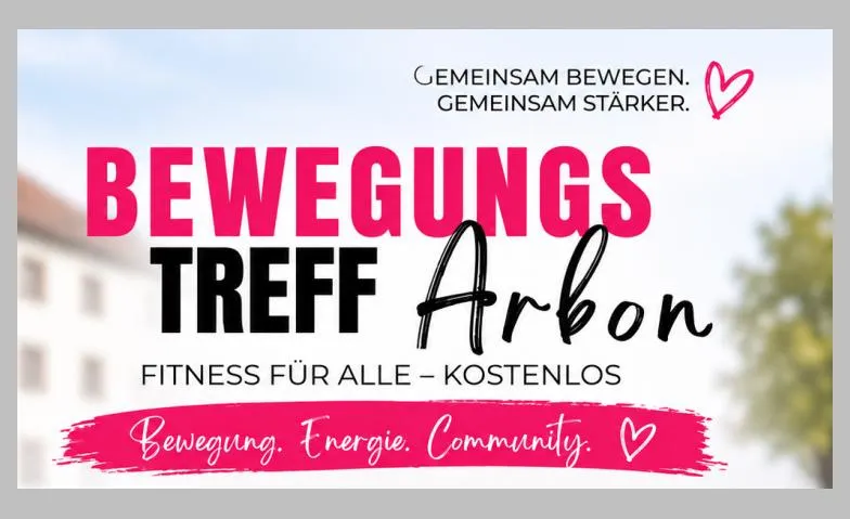 Event-Image for 'Bewegungstreff Arbon &ndash; Kostenloses Fitnesstraining f&uuml;r alle'