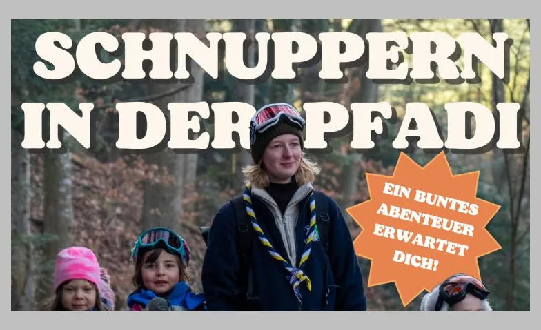 Biber-Schnuppernachmittag der Pfadi Arbor Felix