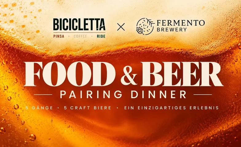 Beer & Bike: Food & Beer Pairing Dinner, Essen & Trinken / Bierfest & Bierdegustation, Bicicletta Cafe | Pinsa Coffee Ride