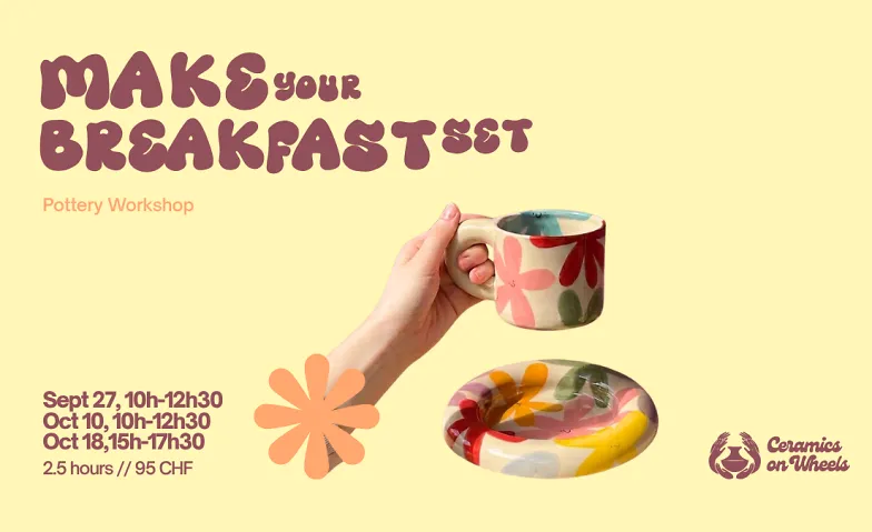 Make Your Breakfast Set - Pottery Workshop