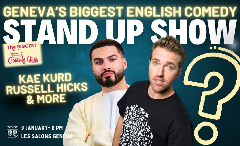 The Biggest Comedy Kiss with Kae Kurd, Russell Hicks and Mor, Humour / Stand-up, Théâtre Les Salons