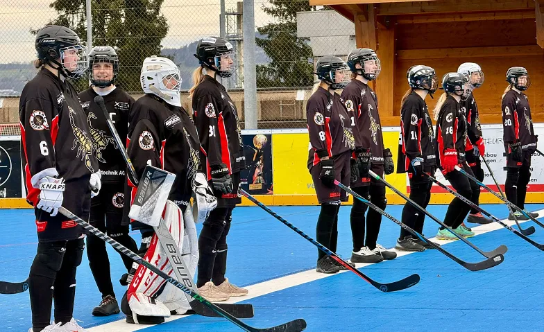 Strassenhockey Match Damen, Sport & Fitness / Hockey sur glace, Hockeyplatz