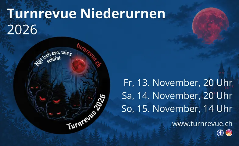 Event-Image for 'Turnrevue Niederurnen &laquo;N&uuml;t isch eso, wie's schiint&raquo;'
