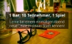1 Bar, 10 Teilnehmer, 1 Spiel - Socialmatch (30-45 Jahre)