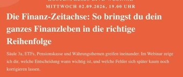 Event-Image for 'Finanzplanung Schweiz: So baust du einen Plan, der 30 Jahre'