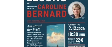 Event-Image for 'Am Rande der Welt - Lesung mit Caroline Bernard'