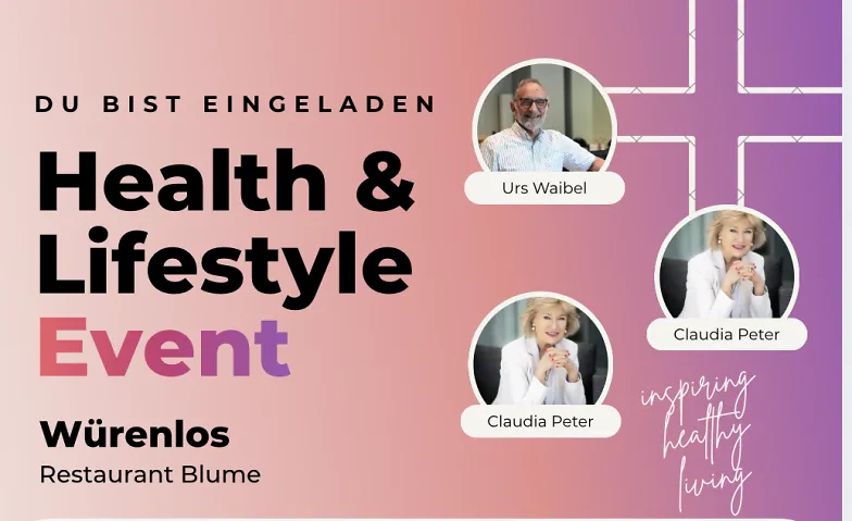Health & Lifestyle Event Würenlos, Santé & Spiritualité / Santé & Bien-être, Restaurant Blume