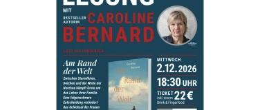 Event-Image for 'Am Rande der Welt - Lesung mit Caroline Bernard'