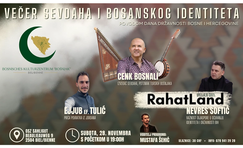 VEČER SEVDAHA I BOSANSKOG IDENTITETA