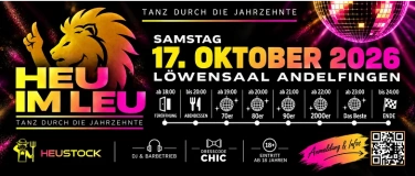 Event-Image for 'Heu im Leu - Tanz durch die Jahrzehnte'