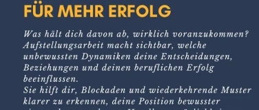 Event-Image for 'Integrative Coaching - Aufstellungsarbeit f&uuml;r mehr Erfolg'