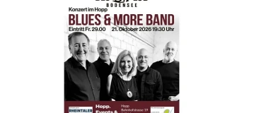 Event-Image for 'BCB Konzert im Hopp mit BLUES AND MORE BAND'