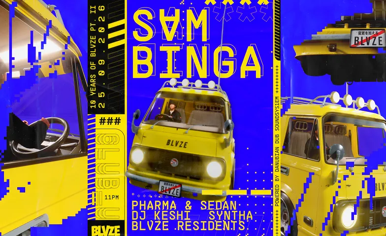 Event-Image for '10 Years Of BLVZE Pt. II w/ SAM BINGA'