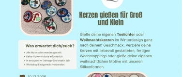 Event-Image for 'Kerzen gie&szlig;en f&uuml;r gro&szlig; und klein'