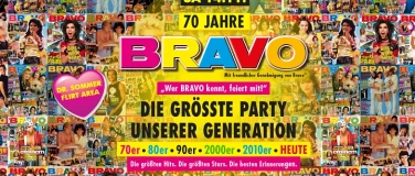 Event-Image for '70 Jahre BRAVO - Die gr&ouml;sste PARTY UNSERER GENERATION'