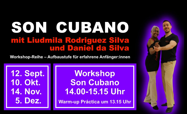 SON CUBANO &ndash; Aufbaustufe f&uuml;r erfahrene Anf&auml;nger am 12.09. Corrientes (im Gundeldinger Feld), Basel, Dornacherstrasse 192, 4053 Basel Tickets