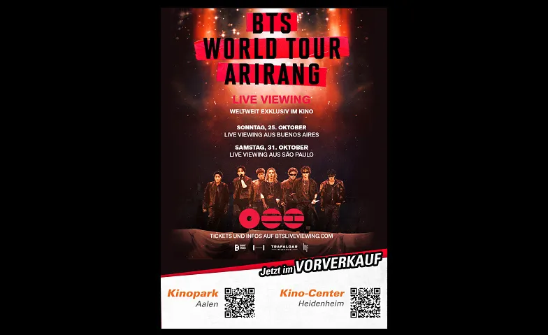 Event-Image for 'BTS WORLD TOUR 'ARIRANG' IN S&Atilde;O PAULO: LIVE VIEWING'