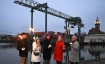Hafen im Fackelschein - Abendf&uuml;hrung im Dortmunder Hafen