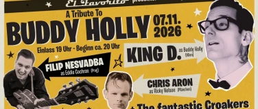 Event-Image for 'A Tribute To BUDDY HOLLY - LIVE in Braunschweig'