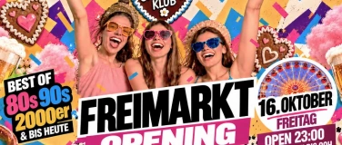 Event-Image for 'FREIMARKT OPENING im SHAGALL KLUB!'