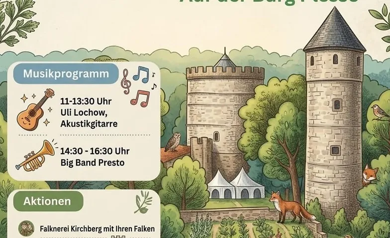 Burgkultur auf der Burg Plesse