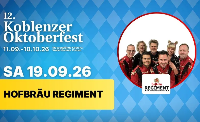 Bayrische Nacht mit der Partyband Hofbräu Regiment