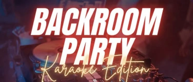 Event-Image for 'Backroom Party Karaoke Edition'