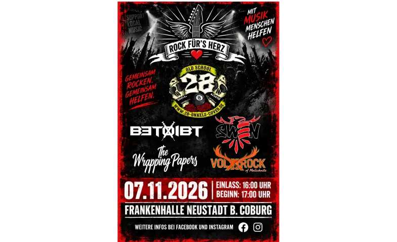 Event-Image for 'Rock f&uuml;r&lsquo;s Herz'