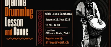 Event-Image for 'Djembe Drumming Lesson and Afro Dance - in Zurich'