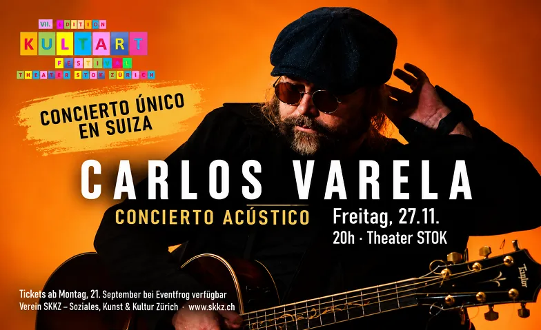CARLOS VARELA - Concierto Ac&uacute;stico Tickets