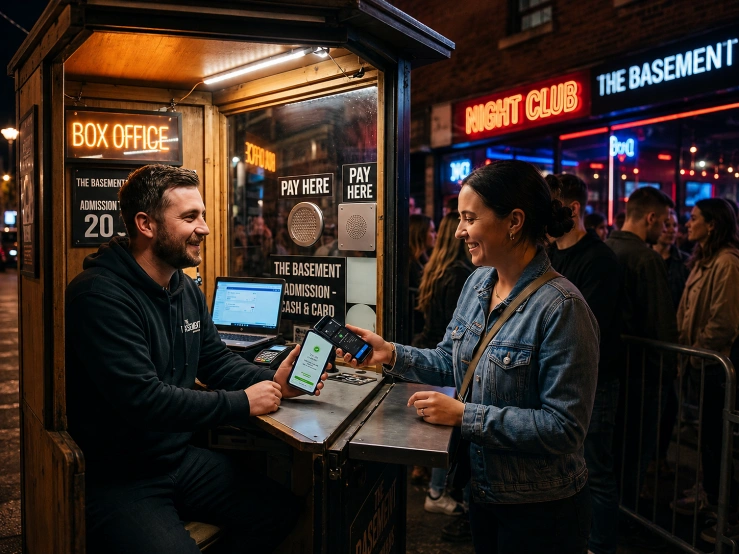 Cashless an der Abendkasse