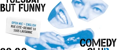Event-Image for 'Tuesday but Funny! English Open Mic'