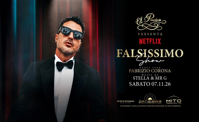 Fabrizio Corona Show, Parties / House & Techno, Zentralstr  36